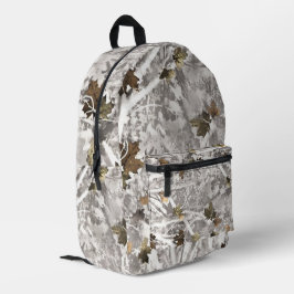 Visual de Camuflagem para Caça de Inverno