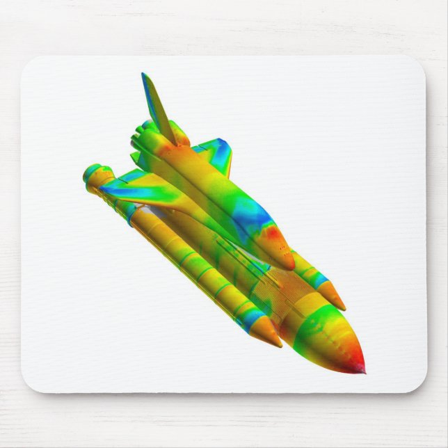 Visualização MousePad do vaivém espacial (Frente)