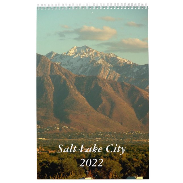 Visualizações do Calendário 2022 do Lago de Salt (Capa)