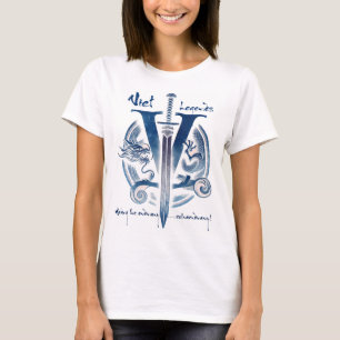 Visualizar Legendas Branco Alt Logotipo T-Shirt