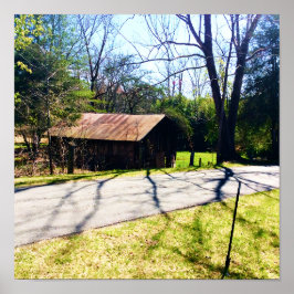 Visualizar um Poster de celeiro rústico de 100 ano