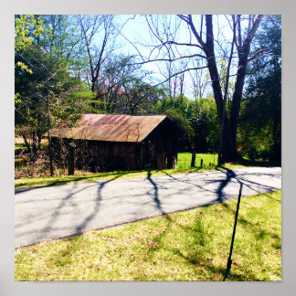 Visualizar um Poster de celeiro rústico de 100 ano