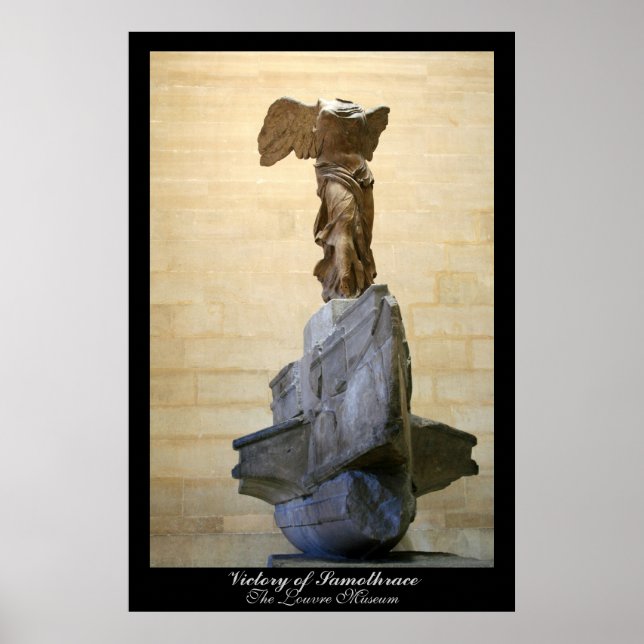 Vitória de Samothrace Poster (Frente)