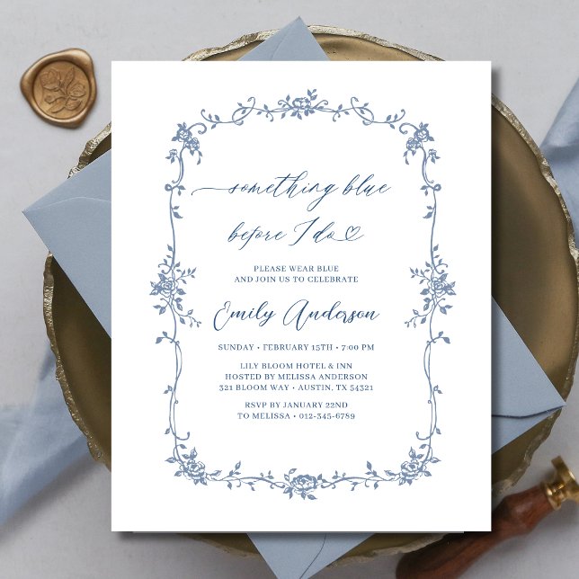 Vitoriano Algo Chá de panela Francês Azul (Criador carregado)