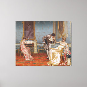 Vittorio Reggianini - O Suitor: Canvas Art