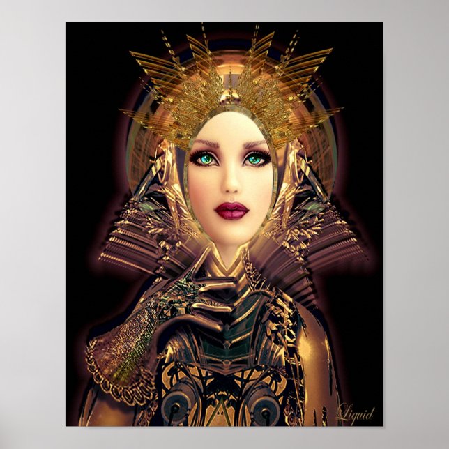 Viv Cyborg Impressão (Frente)