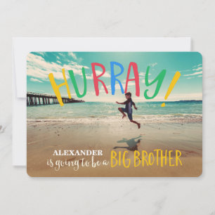 Viva!   Anúncio de Gravidez com Foto do Irmão Mais