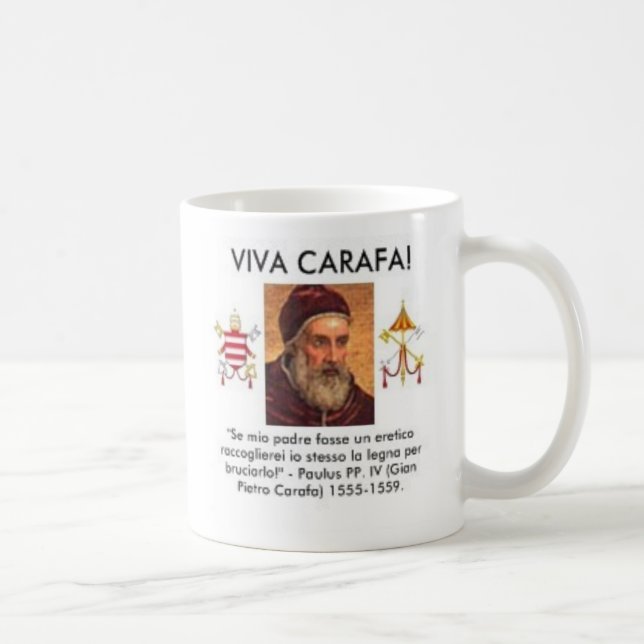 Viva Carafa! Caneca (Direita)