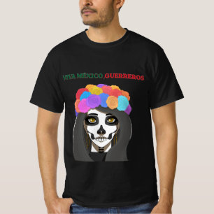 Viva México Guerreros - Camiseta para Copa do Mund