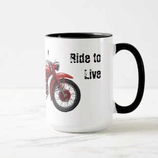 Viva para montar a caneca do vintage