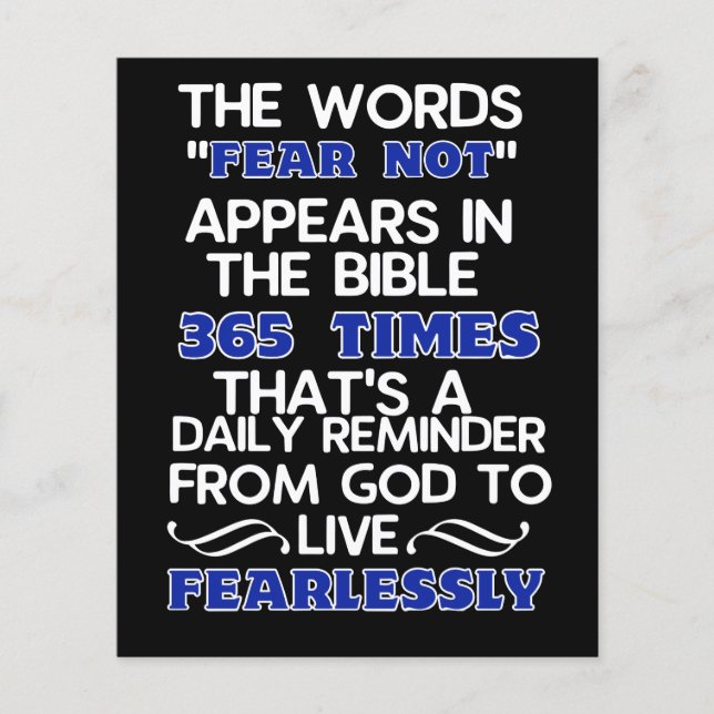 Viva sem medo (Frente)