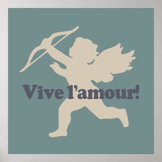 Vive L'amour Cupid poster (Frente)
