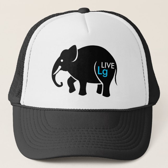 Vive o grande boné gráfico (Frente)