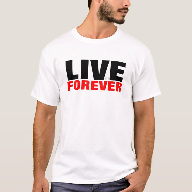 VIVE PARA SEMPRE o t-shirt (Frente)
