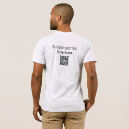 Vivendo alto código QR Jersey T-Shirt