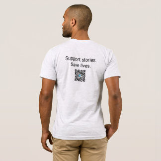 Vivendo alto código QR Jersey T-Shirt