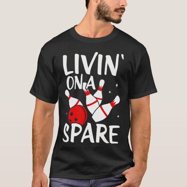 Vivendo Em Uma Camisa Da Equipe Da Boliche De Cami (Frente)