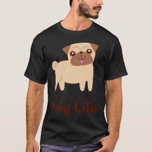 Vivendo na vida dos cachorros Camisa Clássica 590