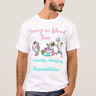 Vivendo no Tempo da Ilha Camisa Funny Goose Atualm