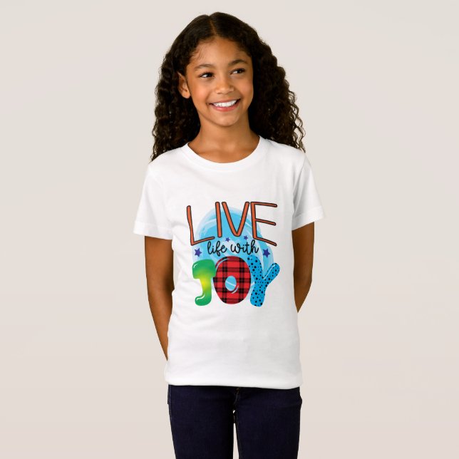 Viver Com A Joy T-Shirt (Frente Completa)