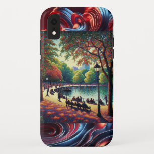 "Vivid Park: capas de iphone Colorida de Fundo"