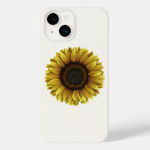 Vivid Sunflower Botanical Art Design