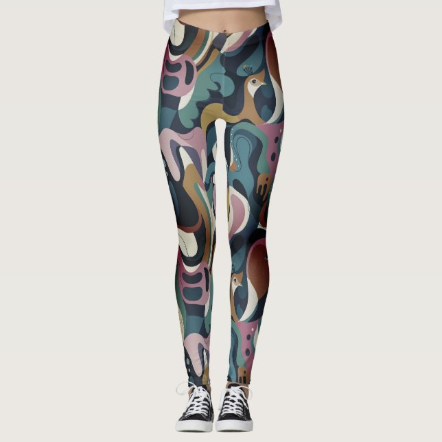 Vivid Vortex Leggings (Frente)