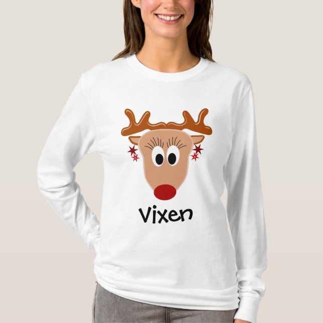 Vixen Reindeer T-Shirt (Frente)