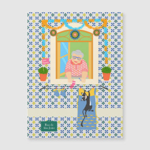 Vizinho da Festa Português do santo John Português