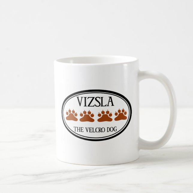 Vizsla a caneca do cão de Velcro (Direita)