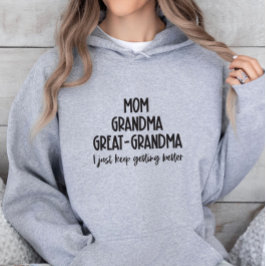 Vó Bisavó Moletom Mãe