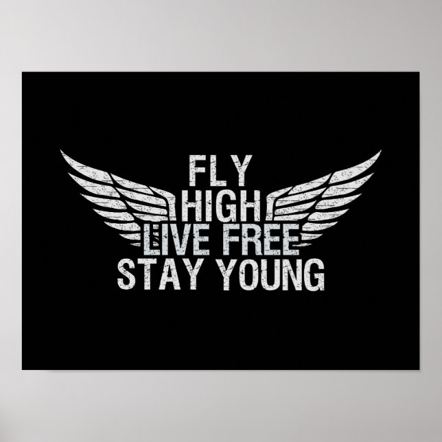 VOAR poster personalizado ALTO (Frente)