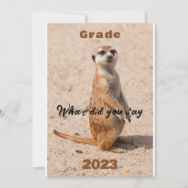 vocação do convite de graduação engraçado