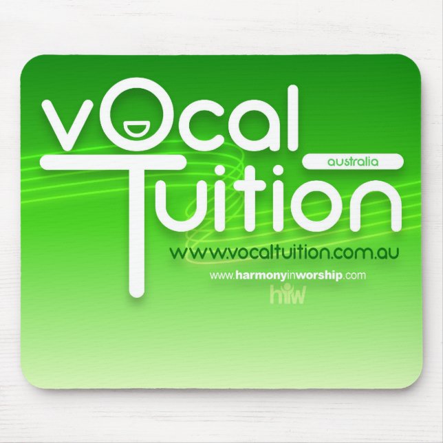 VocalTuition Aus Mousepad (Frente)