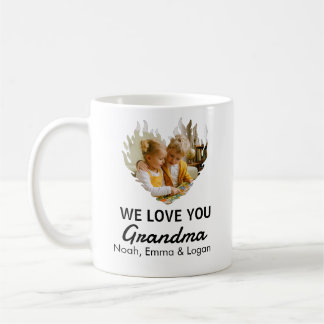 Você Ama Avó Coração Foto Caneca de Café