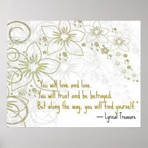 Você amará o poster inspirador da Auto-Descobert