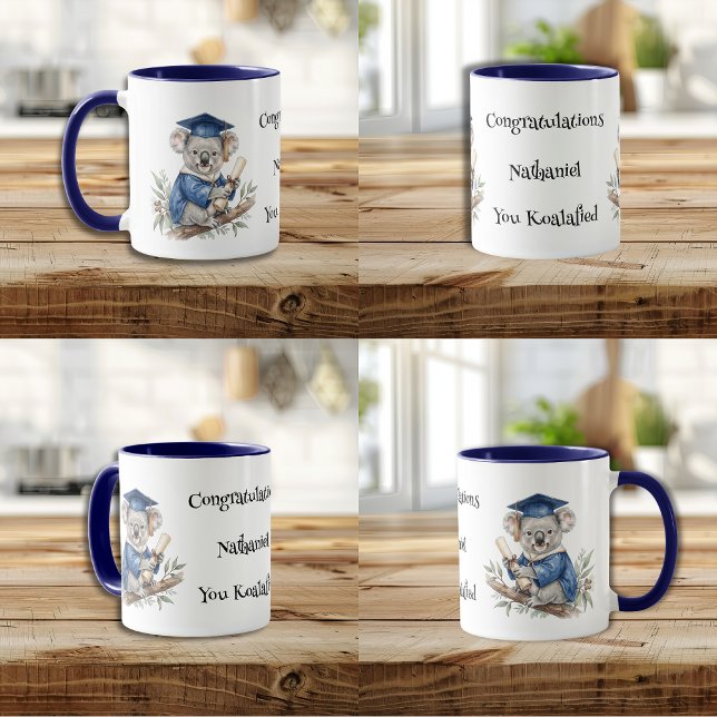Você Canecas de Graduação de Coalafied Koala (Criador carregado)