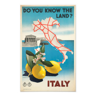 Você conhece a terra? Impressão da foto de Itali