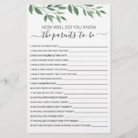 Você conhece bem o Chá de fraldas futuro dos pais