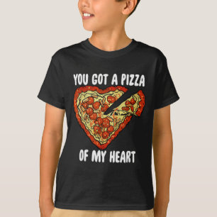 Você Conseguiu Uma Pizza Do Meu Coração Camisa Pia