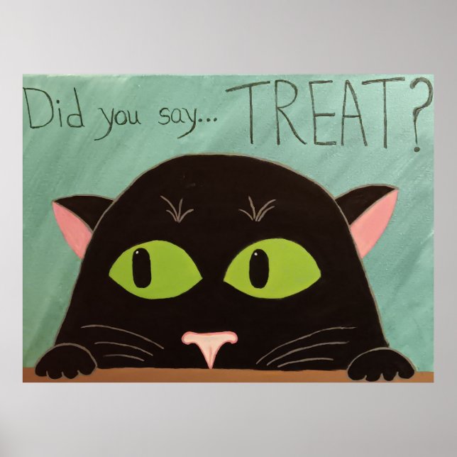 "Você disse tratar" poster (Frente)