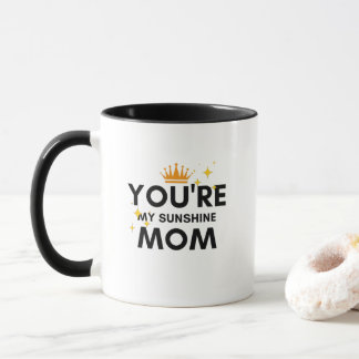 Você é a minha caneca da mãe ensolarada