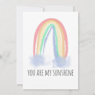 Você é a minha cor de sol pintada arco-íris 