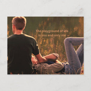 Você e eu só o cartão postal