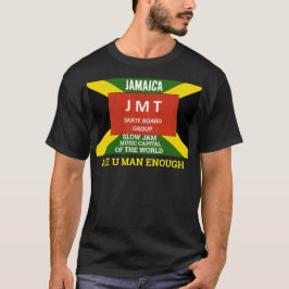 VOCÊ É HOMEM O SUFICIENTE. Camiseta Básica Escura