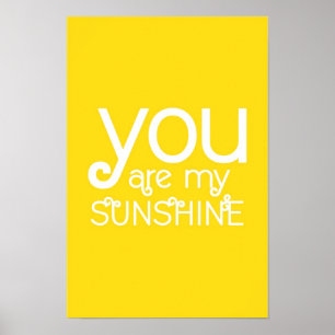 Você é meu amarelo do poster das citações da l