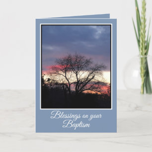 Você É Meu Cartão De Batismo Adulto