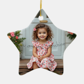 Você É Meu Enfeites de natal De Sushine