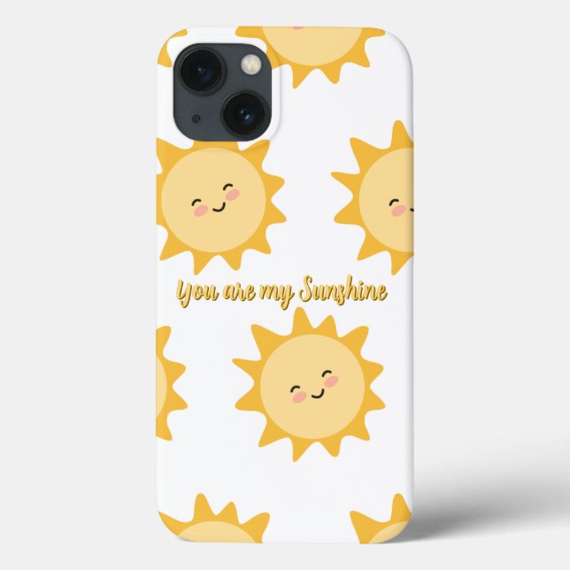 Você é meu iPhone / iPad Sunshine (Verso)