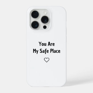 Você É Meu Lugar Seguro Capinha de Telefone